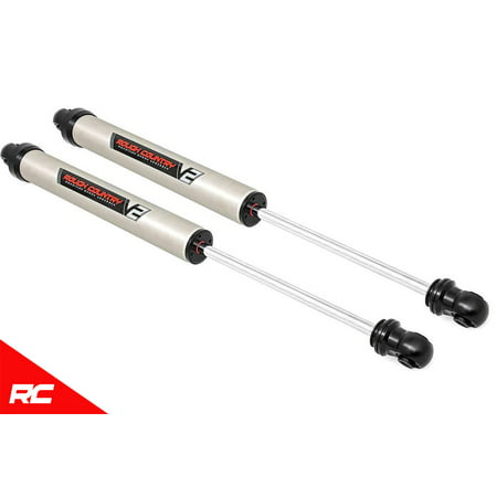 Rough Country V2 Rear Shocks compatible w/ 2007-2019 Toyota Tundra 4-8