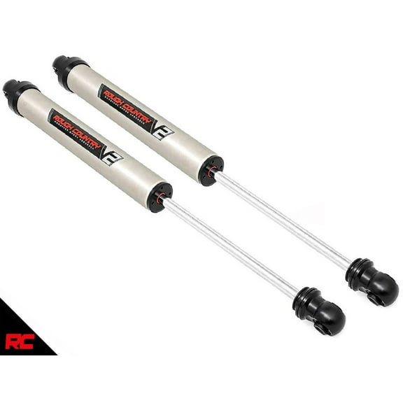 Rough Country V2 Front Shocks (fits) 2013-2019 Ram 2500 4WD 4-5.5" | Monotube Shock Absorber | Pair | 760818_E