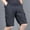 Black, variant on HOMADLES Cargo Shorts for Men Elastic Waist Lightweight Straight Leg Outdoor Solid Rib Drawstring, Cargo Short Khaki XL