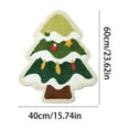 thumbnail image 3 of Meitianfacai Christmas Tree Bathroom Rugs Cute Bath Mat Absorbent Bath Mats for Tub Christmas Tree Green Bath Mat Christmas Bathroom Decoration Washable Non Slip Doormat, 3 of 6