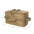 thumbnail image 6 of Camping Gas Tank Storage Bag Outdoor Ground Nail Cookware Holder (Khaki), 6 of 7