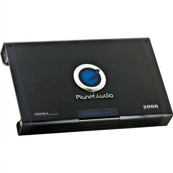Planet Audio AC2000.2 Full Range Class A/B Vehicle Audio Amplifier, 10.4 lb