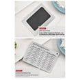 thumbnail image 5 of 2 pack Magnetic Kitchen Conversion Chart Endurance Stainless Steel Refrigerator Magnet Magnetic Kitchen Measurement Conversion Chart for Cups Tablespoons Teaspoons Fluid Oz Milliliters, 5 of 5