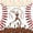White Brown, variant on Homewish Purple Baseball Kids Zipper Twin Comforter Sets with Fitted Sheet and 2 Pillowcases, Ice Cream Drip Zipper Bedding Set, Polka Dots Reversible, 4-Piece