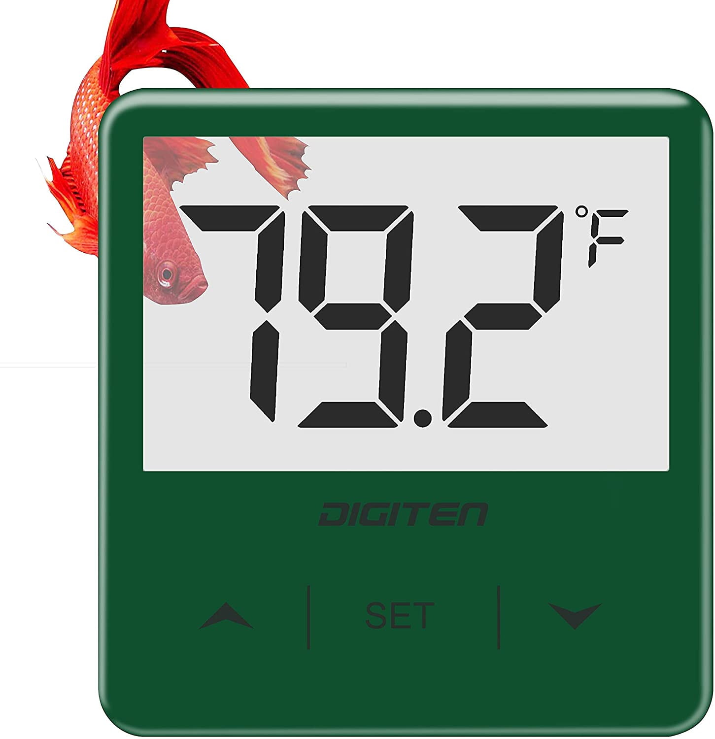 DIGITEN Aquarium Thermometer Digital Fish Tank Thermometer with Large