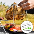 thumbnail image 4 of Parrilla de pollo plegable inoxidable con y Parrilla para Paquete B, 4 of 9