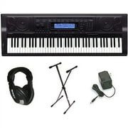 Casio WK-500 76-Key Personal Keyboard Package with Stand, Headphones and Power Supply