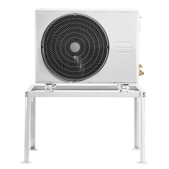 Universal Mini Split Ground Stand with Anti Vibration Pads - Fits 9000-36000 BTU Air Conditioners