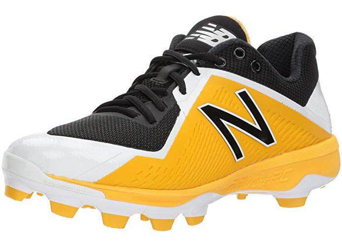 new balance baseball cleats black and yellow