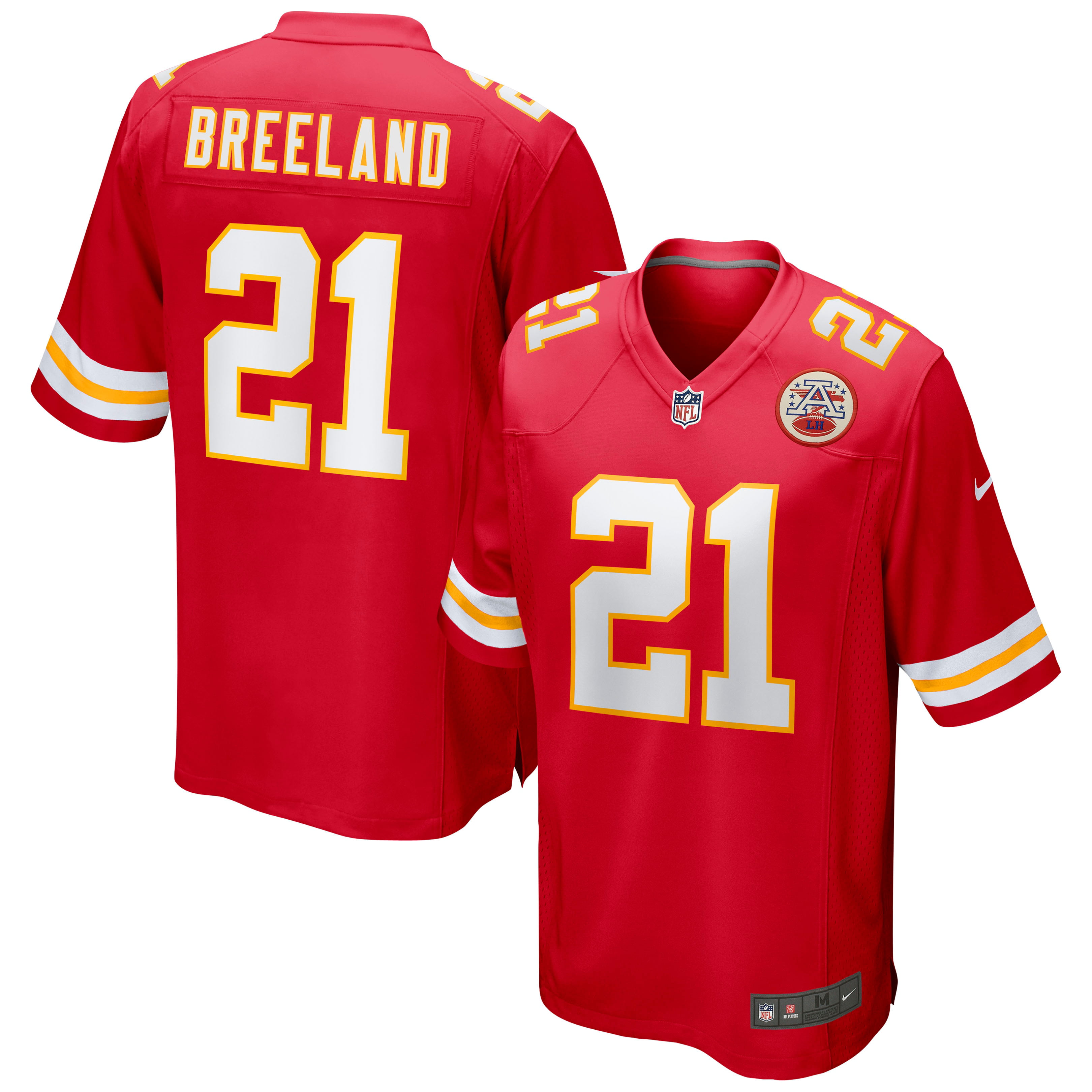 Bashaud Breeland Kansas City Chiefs Nike Game Jersey - Red - Walmart.com