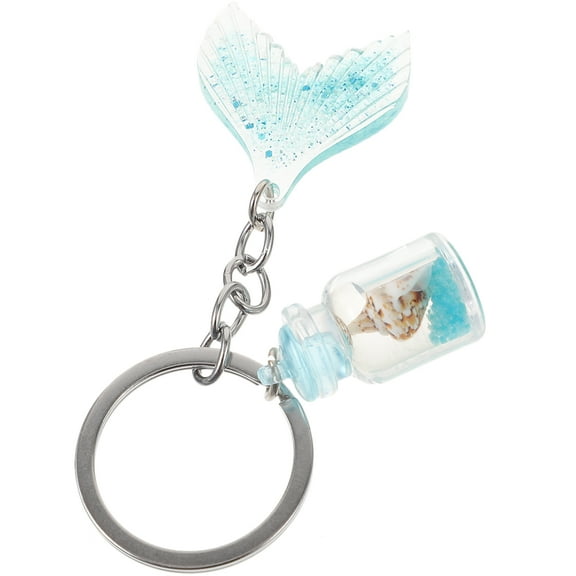 FRCOLOR Wishing Bottle Keychain Drift Bottle Key Chain Glowinthedark Bag Pendant Ornament