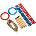 thumbnail image 4 of GSE Games & Sports Expert Loop Hoop Ring Toss Game Set with 5 Rope Rings, 10 Plastic Rings and a Carrying Bag for Tailgates, Barbecues, Parties, 4 of 5