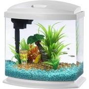 Aqueon LED MiniBow 2.5 SmartClean Aquarium Kit White