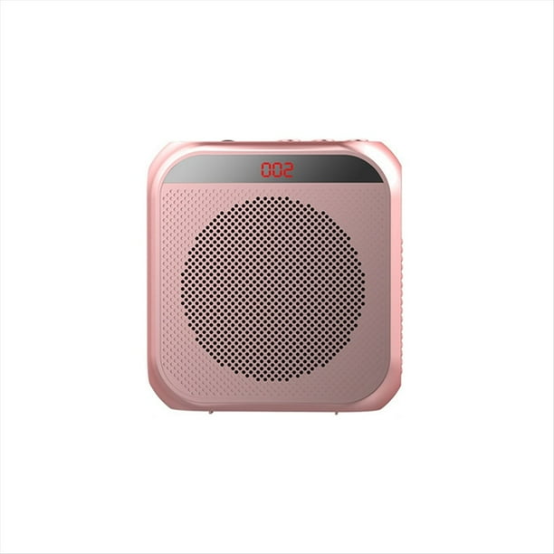 Amplificador de Voz de 2200 Mah Altavoz de Voz Multifuncional Altavoz Portátil con Pantalla de Micrófono, para Profesores Discurso B