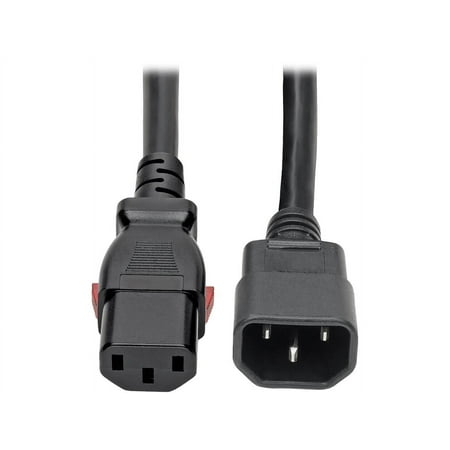 UPC: 0037332218094 | Tripp Lite Power Extension Cord Heavy Duty C14 to Locking C13 M/F 15A 6ft (P005-L06)