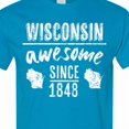 thumbnail image 4 of Inktastic Wisconsin Awesome Since 1848 T-Shirt, 4 of 5