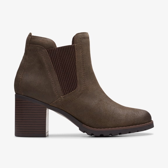 Clarks Womens Leda Up Chelsea Boots