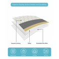 thumbnail image 5 of Quilts Full Size, Yellow Morocco Soft Comforter Bedding Set for Bed, Geometric Grey Stripes Modern Lightweight Quilted Bedspread with Pillow Cover(2 Pieces) for All Season, 78x90 Inch, 5 of 6