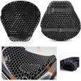 thumbnail image 2 of Motorcycle Seat Cushion Gel Shock Absorption 3D Honeycomb Mesh Quick-drying Protective Ride Saddle Seat Cover for Scooter E-Bike, 2 of 9
