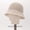 Light Mocha, variant on Womens Summer Knitted Bucket Hats Breathable Colorblock Visor Cap Femme Foldable Bob Fisherman Hat Outdoor Travel Panama Gorros