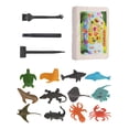 thumbnail image 4 of Kokiya Archaeological Discovery Excavation Kits, Trunk Activities, DIY Digging Toys for Sea Animals, 4 of 9
