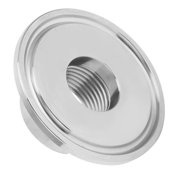 Adaptador Hembra Npt De Acero Inoxidable 304 HFSR De 1,5 Pulgadas A 1/2 Pulgadas NPT Para Instalación De Tuberías Con Triple Abrazadera