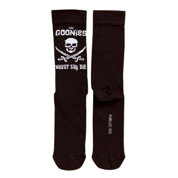 The Goonies Adult Never Say Die Crew Socks
