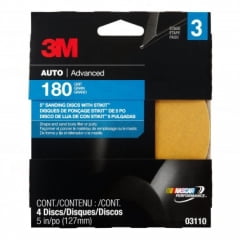 

3PC 3M 3M - 03110 - Adhesive Backed Sanding Disc 5 in Fine