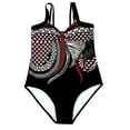 thumbnail image 3 of Bikini Mujer Traje de Baño Traje de Baño Sexy Sin Espalda Para Mujer, Traje de Baño de Verano Para Playa, Conjunto de Bikini Con Estampado Floral Para Fiesta En La Piscina 1711, 3 of 3