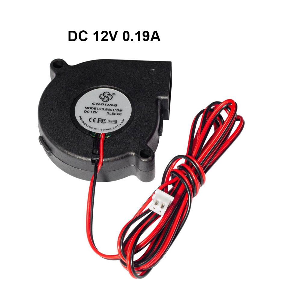 Silent DC 24V 5015 Cooling Blower Fan Brushless Cooler for 3D Printer X3 
