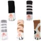 thumbnail image 1 of Pack of 20 Chair Socks, 5 Patterns, Knitted Furniture Socks, Cat, Anti-Scratch, Anti-Noise Chair Socks, Floor Protection for Desk, Sofa, Bed, Door Han, 1 of 5