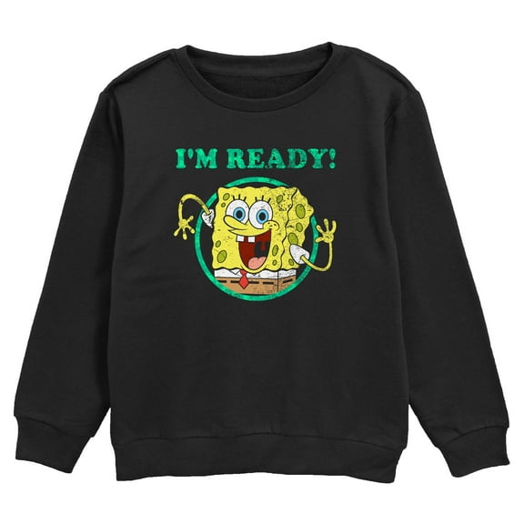 Boy's SpongeBob SquarePants Ready for St. Patrick's Day Sweatshirt