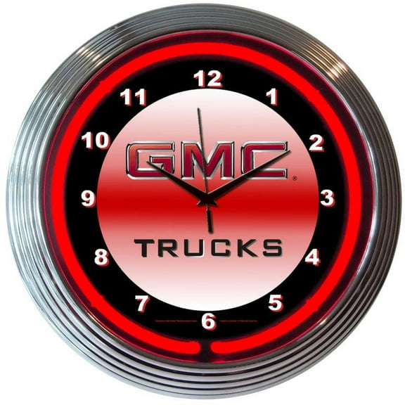 GMC NEON CLOCK – 8GMCXX