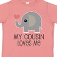 thumbnail image 4 of Inktastic My Cousin Loves Me Boys or Girls Toddler T-Shirt, 4 of 5