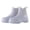 Grey, variant on Women's Solid Color Platform Rain Boots Thick Sole Padded Short Ankle Rubber Boots Waterproof Non Comfortable For Outdoor Walking Gardening Green 36