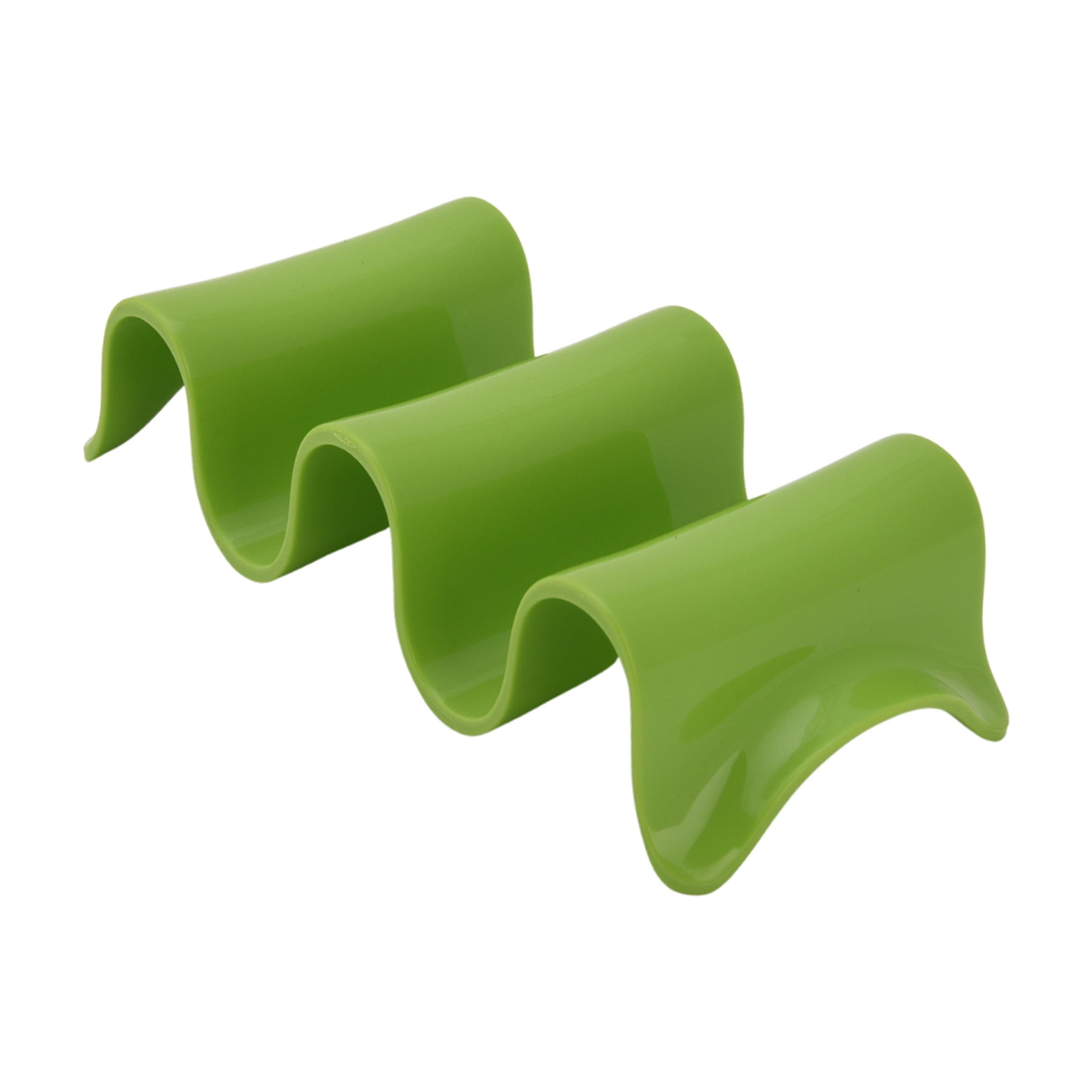 Mainstays Stackable Triple Taco Holder Stand 4-Pack Multicolor - Easy Serve & Dishwasher Safe