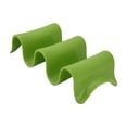 thumbnail image 5 of Mainstays Stackable Triple Taco Holder Stand 4-Pack Multicolor - Easy Serve & Dishwasher Safe, 5 of 16