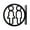 black restroom, variant on Clear Directional Restroom Sign Easy Install Bathroom Signage Toilet Identifier Washroom Marker Male Female Symbols