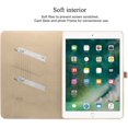 thumbnail image 3 of Mignova pour iPad Air 3 case, iPad Pro 10.5 Pouces 2017 case, Wallet PU Leather Full-Body Shockproof Smart Sleep Wake case Étui pour iPad Air 3(3rd Gen) 10.5 Pouces 2019/iPad Pro 10.5 Pouces 2017(Rodd Gold), 3 of 8