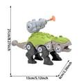 thumbnail image 2 of Dismantle And Assemble Dinosaur Construction Building Toy For Kids Educational Learning Activity Childrens Play Set, 2 of 4