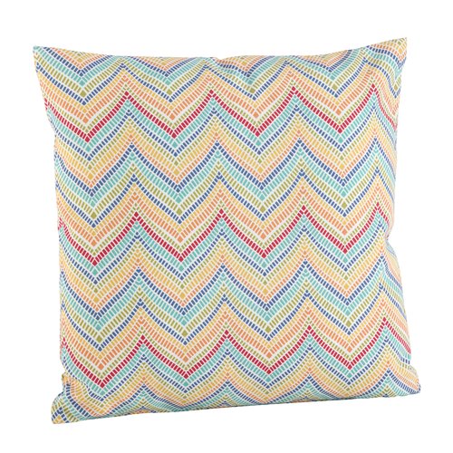 Saro Zig Zag Indoor/Outdoor Throw Pillow