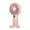 Pink, variant on RoamHome Electric Mini Fan Charging Small Fans USB Rechargeable Handheld Battery Powered Portable Fans Personal Cooling Fan That Blows Cold Air (Blue)