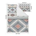thumbnail image 5 of Boho Bohemia Geometric Line Art Duvet Cover and Pillowcase Set for Single Bedding, Bedroom Accessories for Kids Teens, 5 of 5