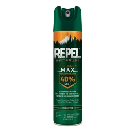 Repel Insect Repellent Sportsmen Max Formula 40% DEET, (Best Way To Repel Cats From Garden)