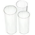 thumbnail image 2 of Zcyifa Clear Glass Cylinder Vases Hurricane Candle Holders for Home Wedding Decor, 2 of 10