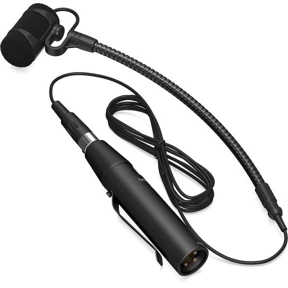 Behringer CB 100 Cardioid Condenser Gooseneck Microphone for Instrument Applications