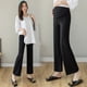 thumbnail image 2 of Pantalones de mujer embarazada Pantalones de pierna ancha de primavera y otoño Pantalones Leggings de verano Pantalones de casa finos y sueltos para embarazadas, 2 of 5