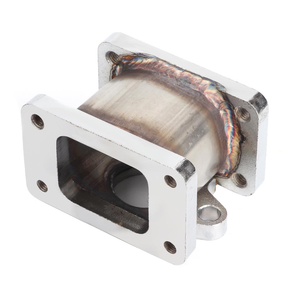 Kritne Wastegate Flange,T25 to T25 T2 to T2 Stainless Steel Exhaust