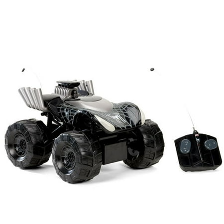 Spider-Man 3 Remote-Controlled Monster Truck, Black 27 MHz