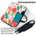 thumbnail image 3 of YFYANG 13 inch Universal Laptop Bag Oxford Cloth Laptop Sleeve, Multi-functional Geometric Abstract Graffiti Notebook Computer Messenger Bag Handbag, 3 of 8